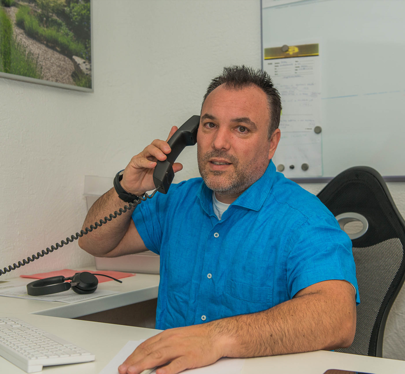 Simon Boris, a professional pest exterminator, at Santa Maria in Calanca